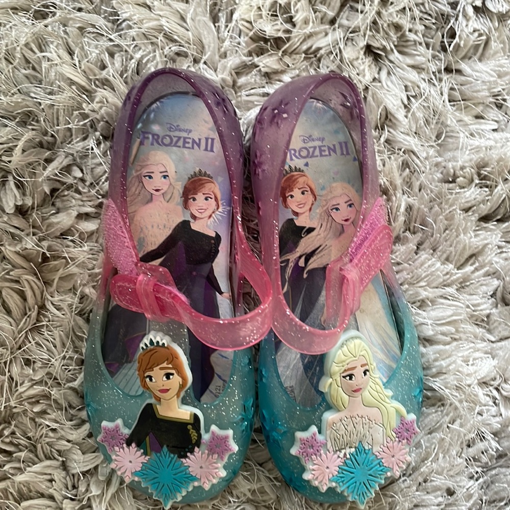 Disney Frozen jelly shoes toddler 9